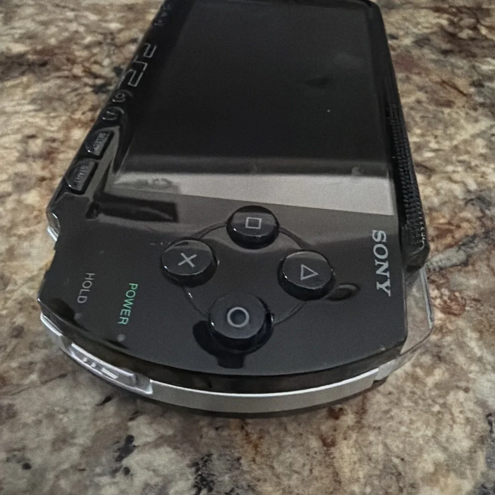 Sony PlayStation Portable PSP-1001 - Black; Parts/Repair